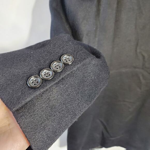 Pavone black 100% Cashmere blazer in size 46R - Picture 4 of 9